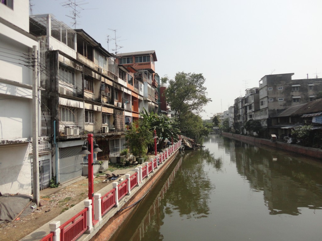 Узкие каналы Бангкока