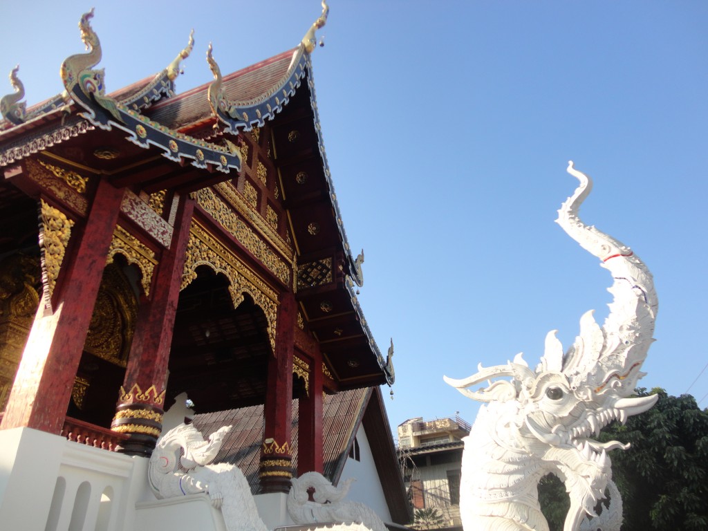 Один из многочисленных храмов Чиангмая